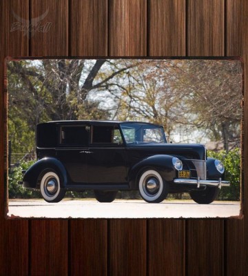 Металлическая табличка Ford Model 01A Panel Brougham by Rollson